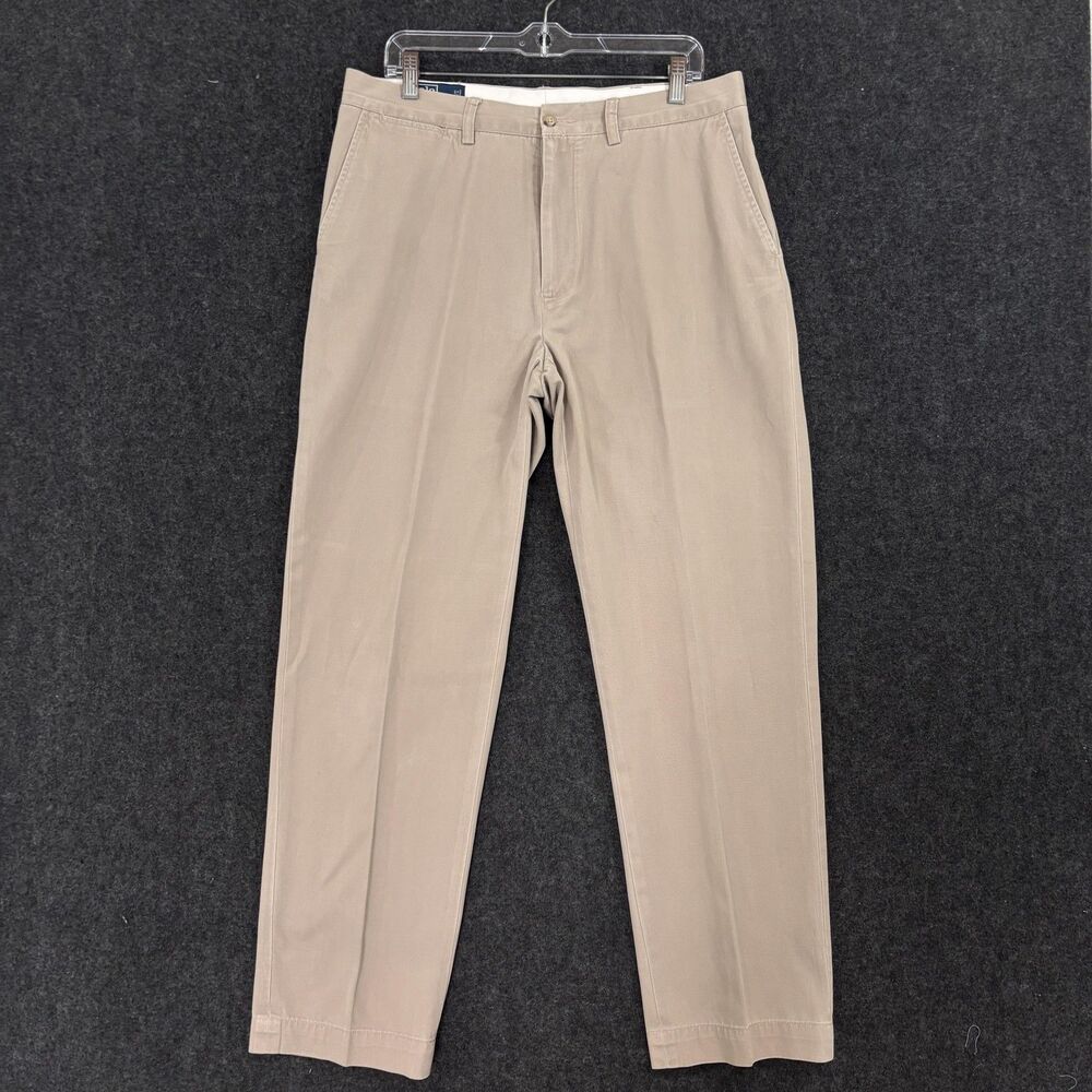 Polo Ralph Lauren Prospect Pants Men's 34x32 Beige Classic Fit Chino Casual